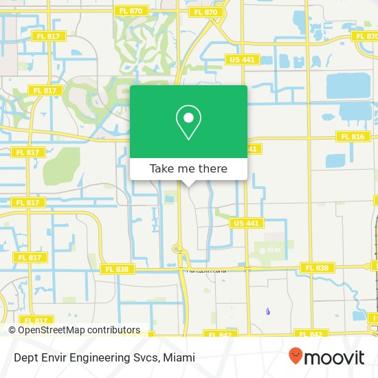 Dept Envir Engineering Svcs map