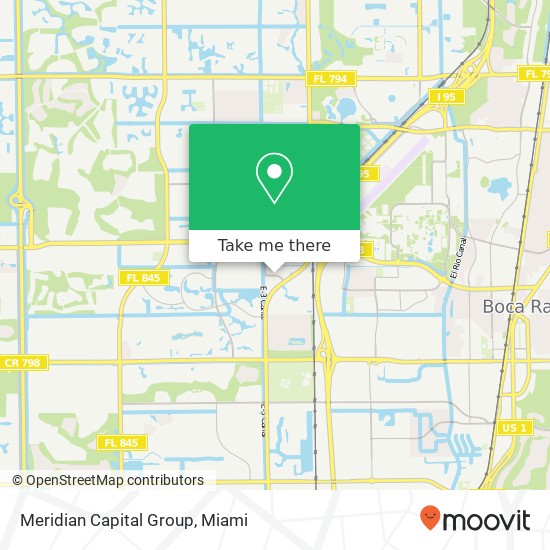 Mapa de Meridian Capital Group