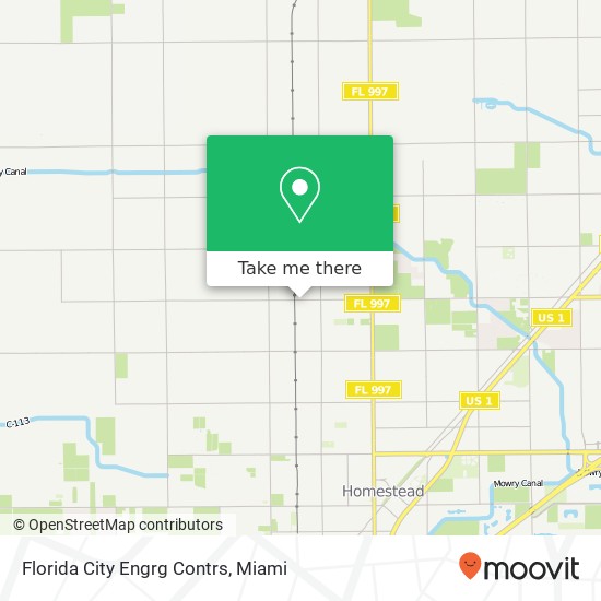 Florida City Engrg Contrs map