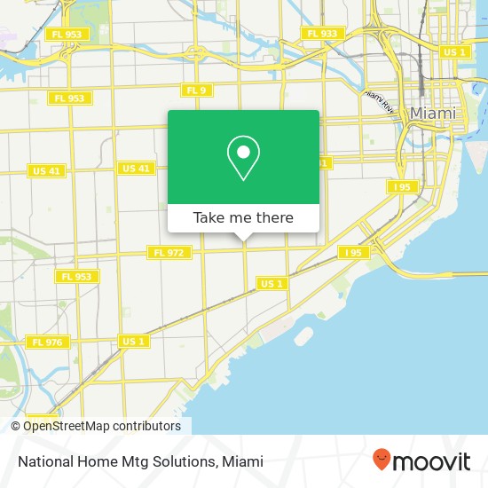 National Home Mtg Solutions map