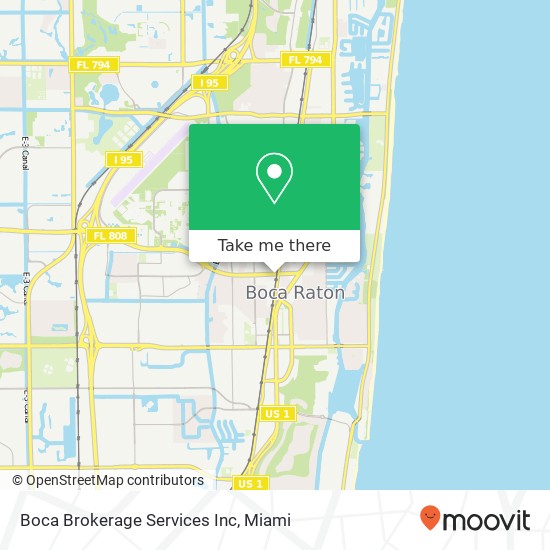Boca Brokerage Services Inc map