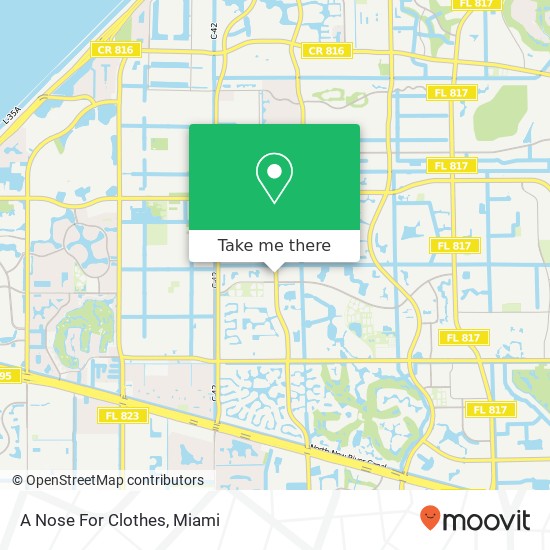 A Nose For Clothes map