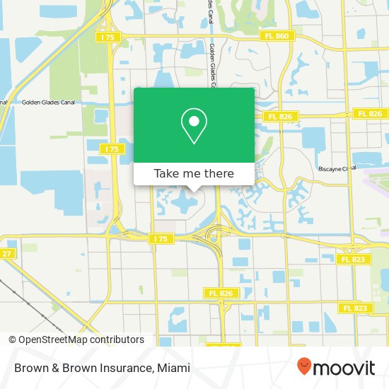 Mapa de Brown & Brown Insurance