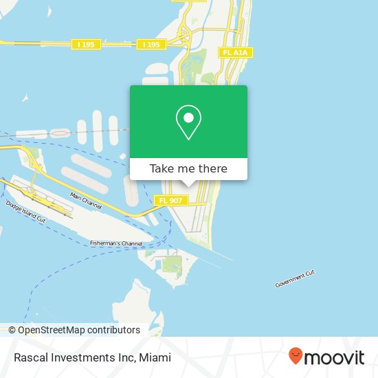 Mapa de Rascal Investments Inc