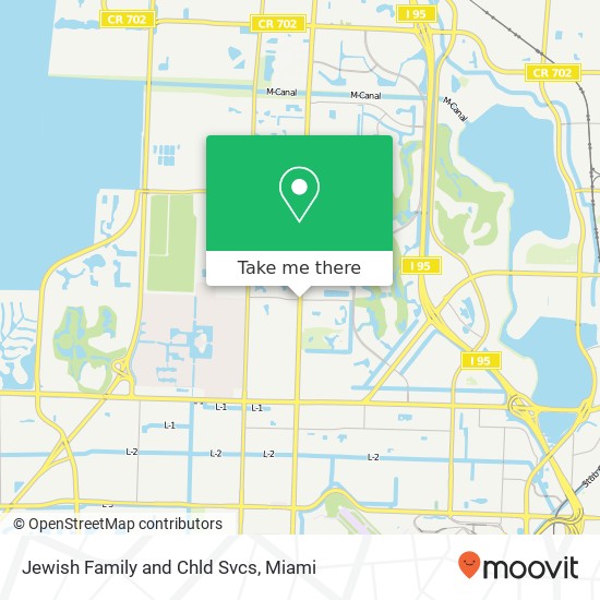 Mapa de Jewish Family and Chld Svcs