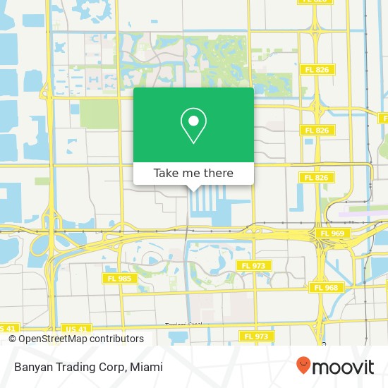 Banyan Trading Corp map