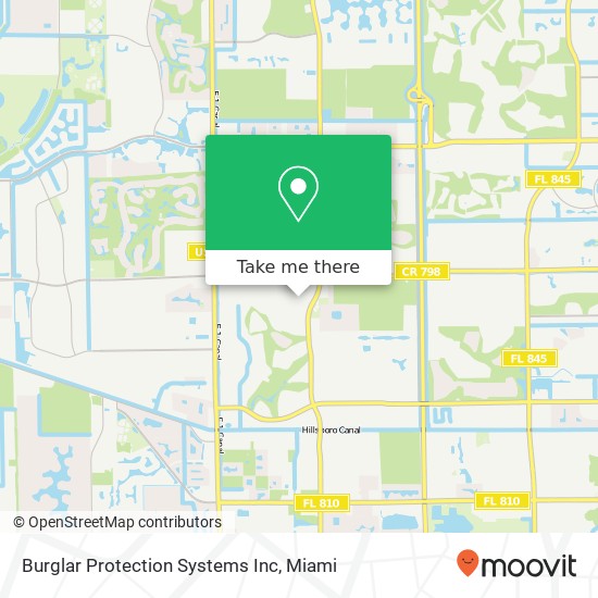 Burglar Protection Systems Inc map