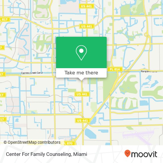 Mapa de Center For Family Counseling