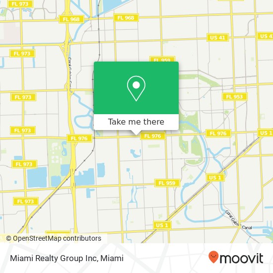 Miami Realty Group Inc map