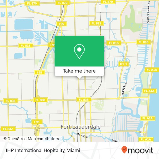 IHP International Hopitality map