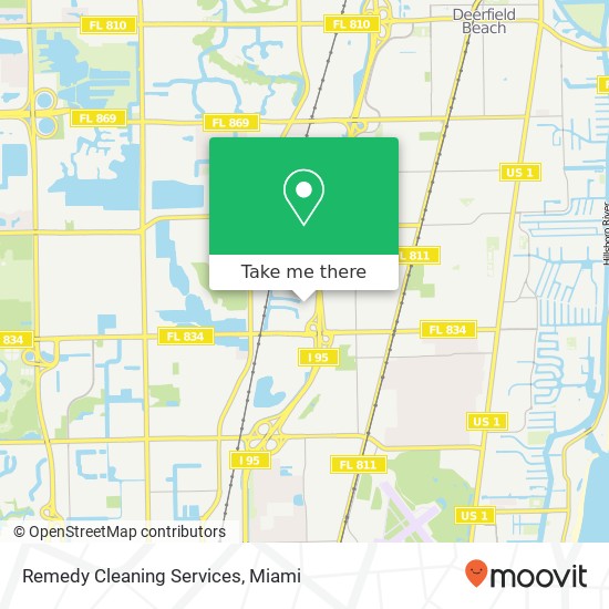 Mapa de Remedy Cleaning Services