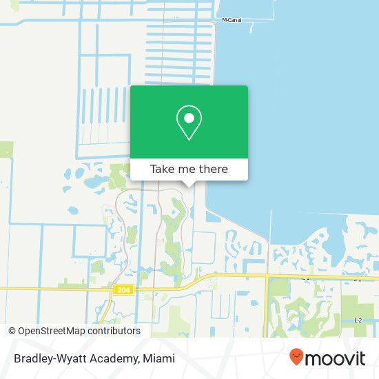 Bradley-Wyatt Academy map