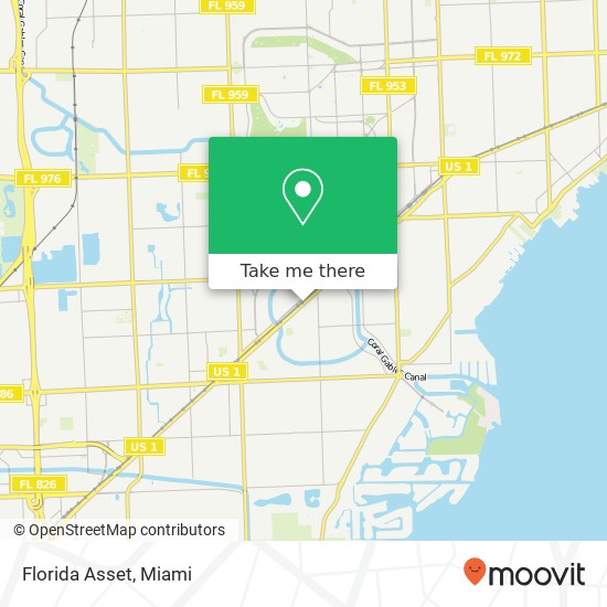 Florida Asset map