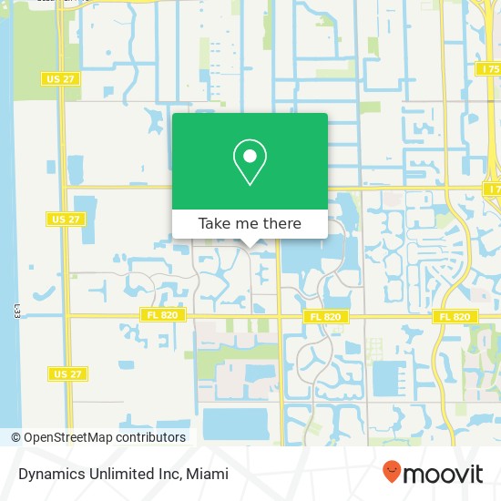 Dynamics Unlimited Inc map