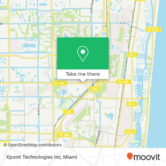Mapa de Xpoint Technologies Inc