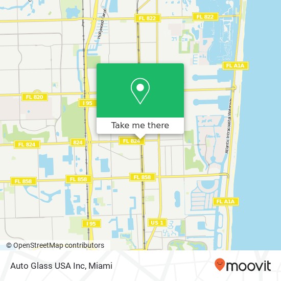 Auto Glass USA Inc map