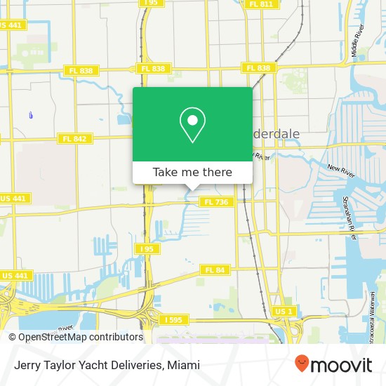 Mapa de Jerry Taylor Yacht Deliveries