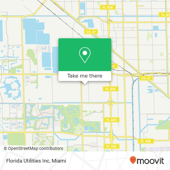 Florida Utilities Inc map