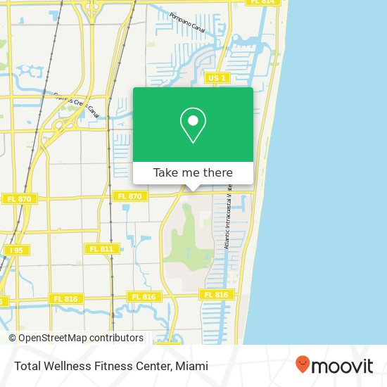 Mapa de Total Wellness Fitness Center