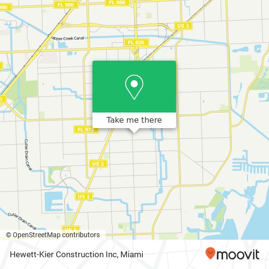 Mapa de Hewett-Kier Construction Inc