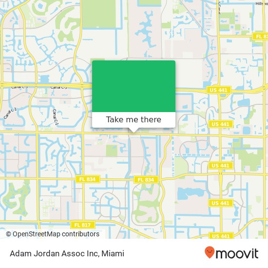 Adam Jordan Assoc Inc map