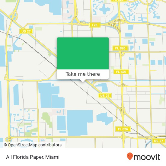 All Florida Paper map