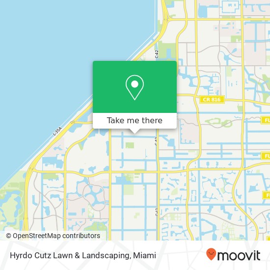Hyrdo Cutz Lawn & Landscaping map