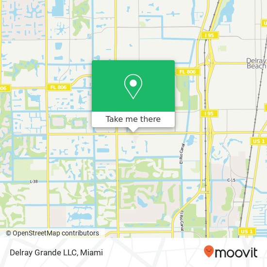 Delray Grande LLC map