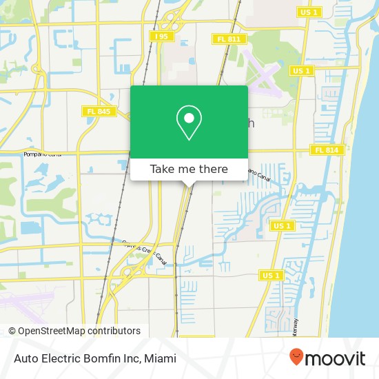 Auto Electric Bomfin Inc map