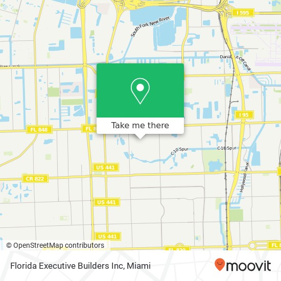 Florida Executive Builders Inc map