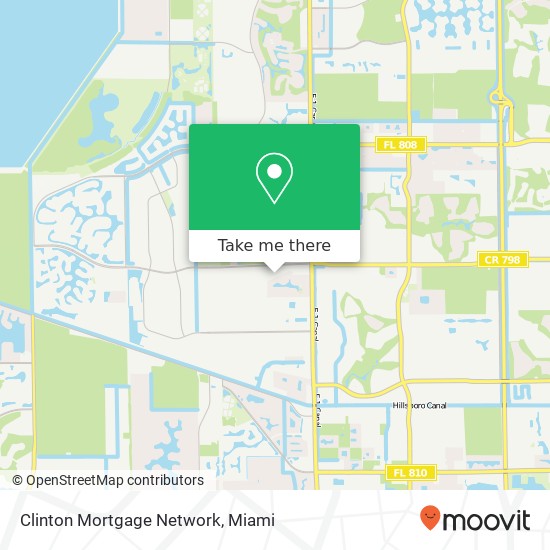 Clinton Mortgage Network map