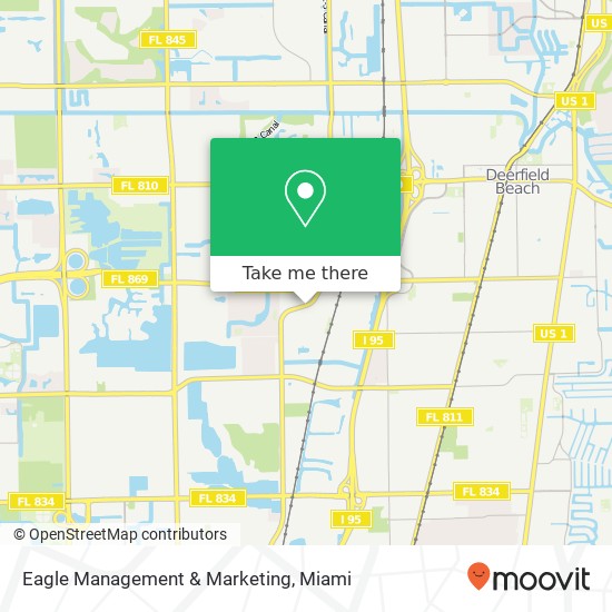 Mapa de Eagle Management & Marketing