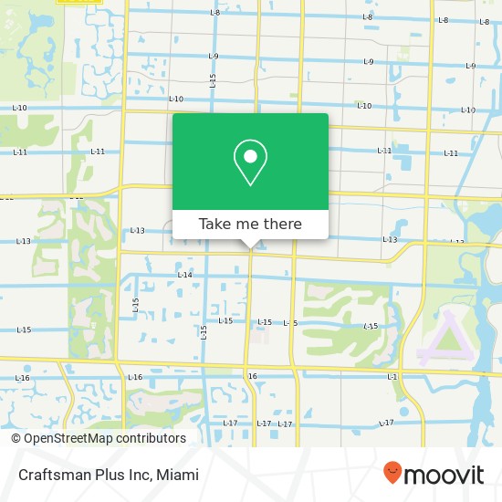 Mapa de Craftsman Plus Inc