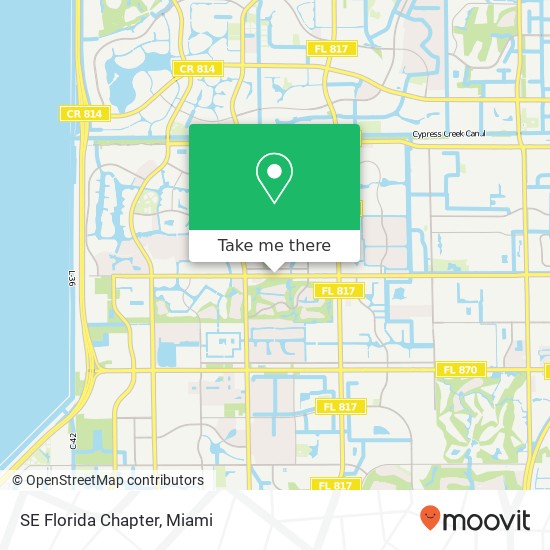 Mapa de SE Florida Chapter