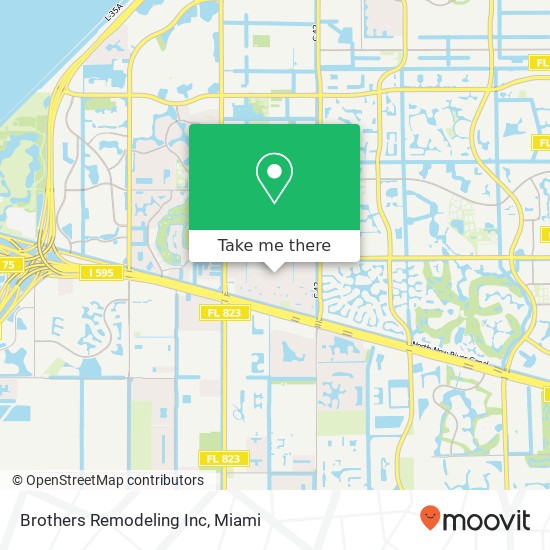 Mapa de Brothers Remodeling Inc