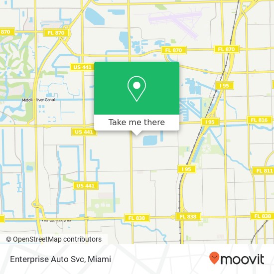 Enterprise Auto Svc map