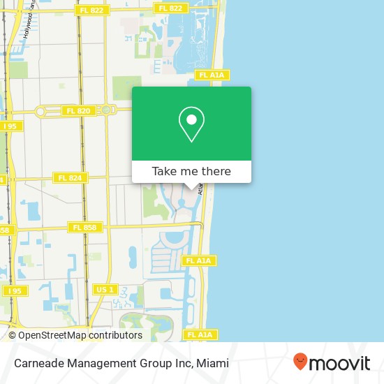 Carneade Management Group Inc map