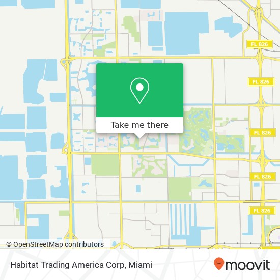 Habitat Trading America Corp map