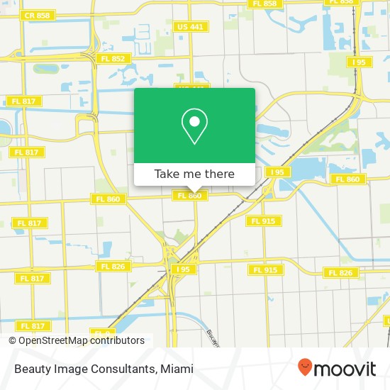 Beauty Image Consultants map