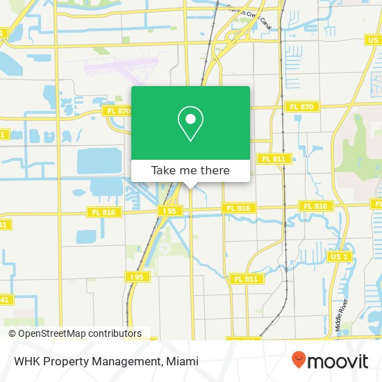 Mapa de WHK Property Management