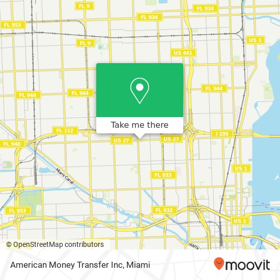 American Money Transfer Inc map