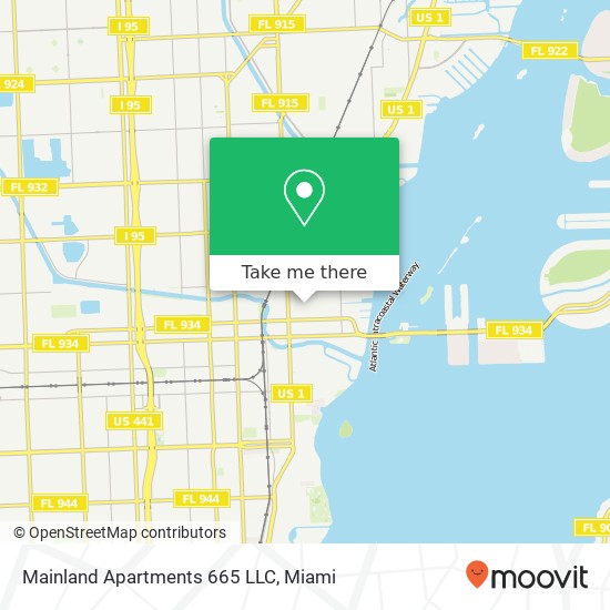 Mainland Apartments 665 LLC map