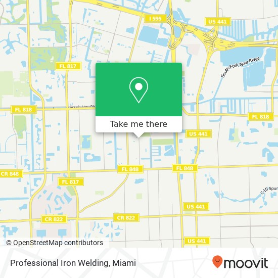 Professional Iron Welding map