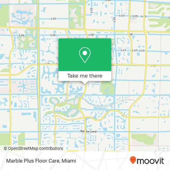 Marble Plus Floor Care map