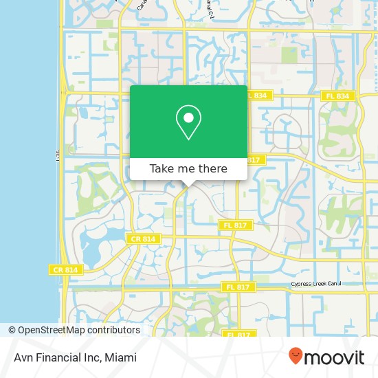 Avn Financial Inc map