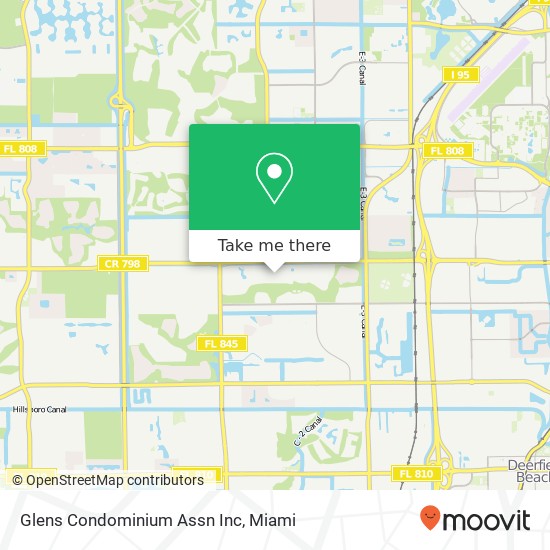 Glens Condominium Assn Inc map