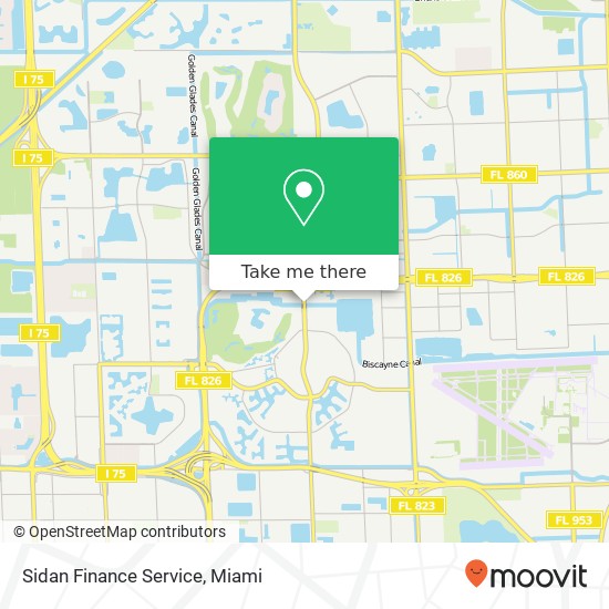 Sidan Finance Service map