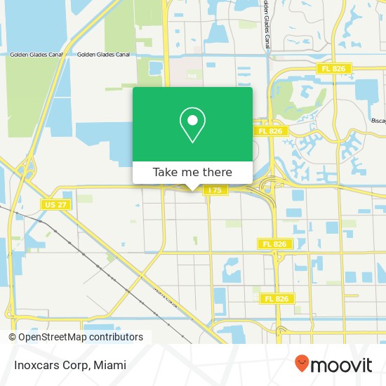 Inoxcars Corp map