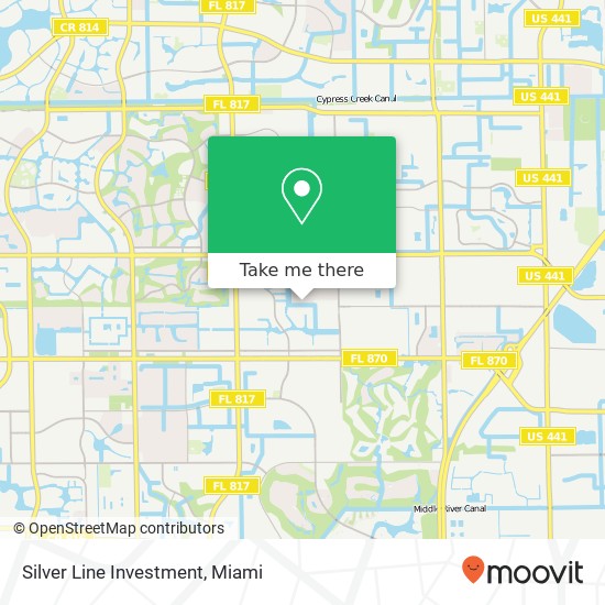 Silver Line Investment map