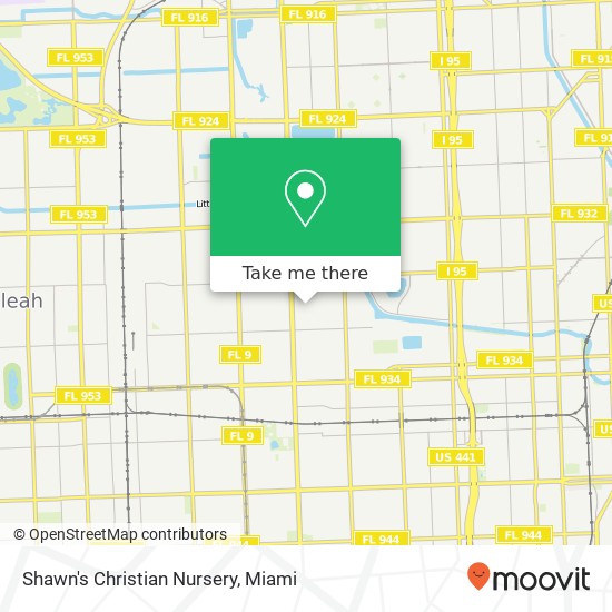 Mapa de Shawn's Christian Nursery